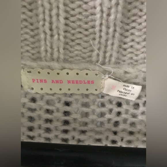 Urban Outfitters Pins and Needles Cozy Mohair Blend Cream Cocoon Cardigan S - Picture 3 of 14